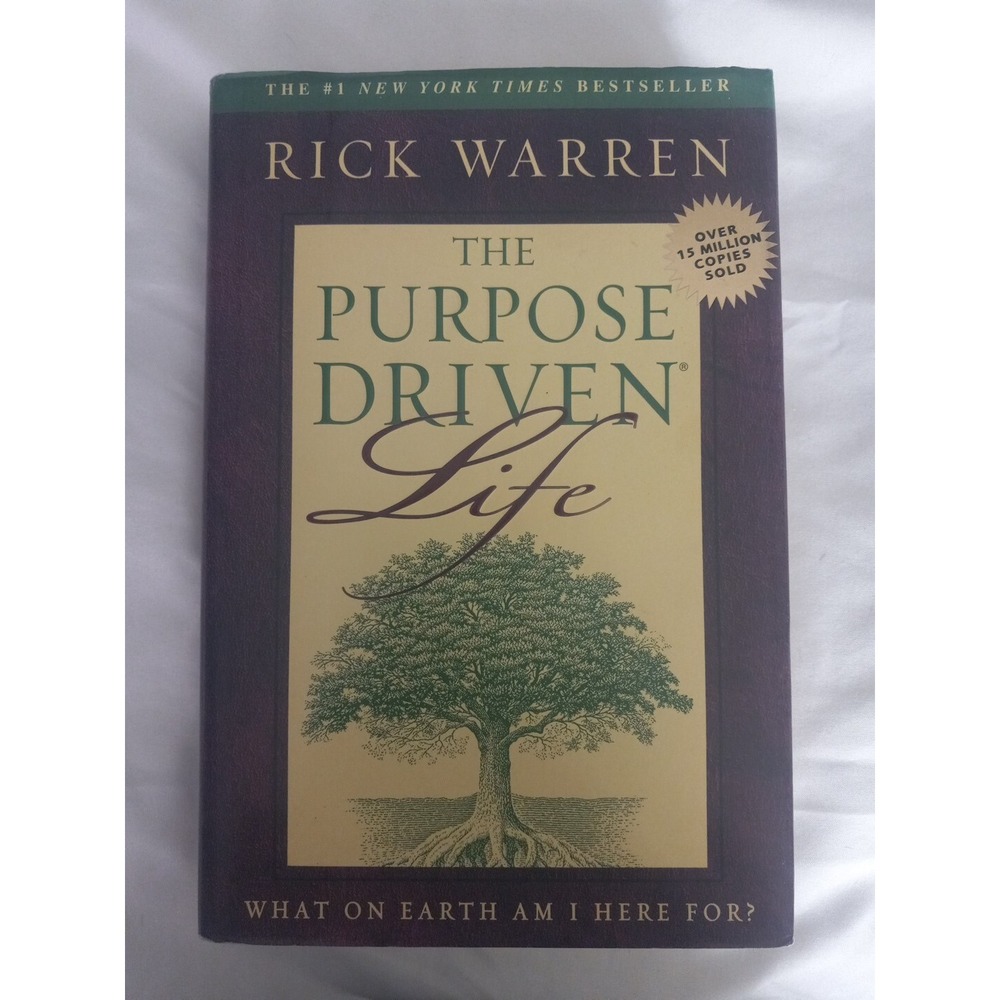 The Purpose Driven Life, Campaign Edition by Rick Warren (2002 Hardcover DJ)